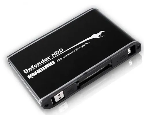 Kanguru Defender Secure SSD 256GB - USB 3.0 Encrypted Drive