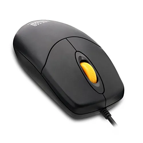 Adesso Mouse IMOUSE W3 1000 DPI USB Waterproof with Magnetic Scroll Wheel Mouse Retail