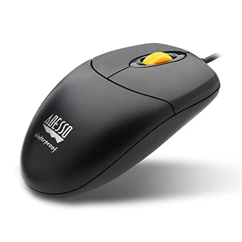 Adesso Mouse IMOUSE W3 1000 DPI USB Waterproof with Magnetic Scroll Wheel Mouse Retail
