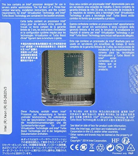 Intel Xeon E5-2620 v3 Processor - 6-Core 2.4GHz