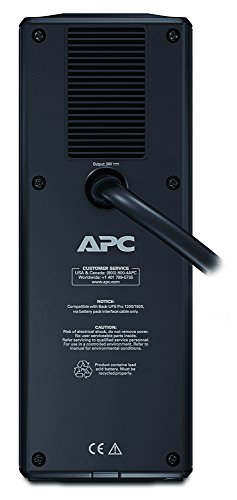 APC by Schneider Electric Back-UPS Pro External Battery Pack (for 1500VA Back-UPS Pro models) - 24 V DC - Lead Acid - 4 Year Minimum Battery Life - 6 Year Maximum Battery Life
