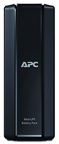 APC by Schneider Electric Back-UPS Pro External Battery Pack (for 1500VA Back-UPS Pro models) - 24 V DC - Lead Acid - 4 Year Minimum Battery Life - 6 Year Maximum Battery Life