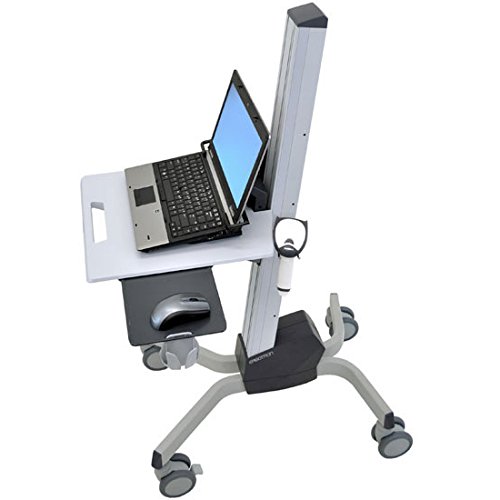 ERGOTRON NEO-FLEX LAPTOP CART.HEIGHT-ADJUSTABLE SIT-STAND MOBILE COMPUTER CART.F