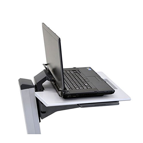 ERGOTRON NEO-FLEX LAPTOP CART.HEIGHT-ADJUSTABLE SIT-STAND MOBILE COMPUTER CART.F