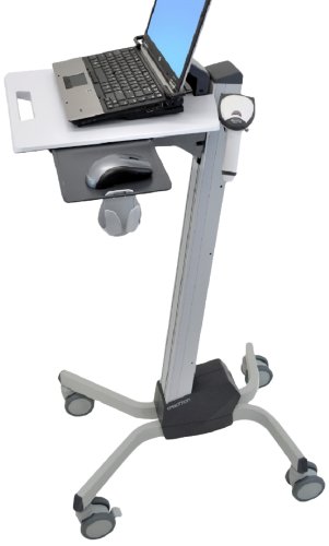 ERGOTRON NEO-FLEX LAPTOP CART.HEIGHT-ADJUSTABLE SIT-STAND MOBILE COMPUTER CART.F