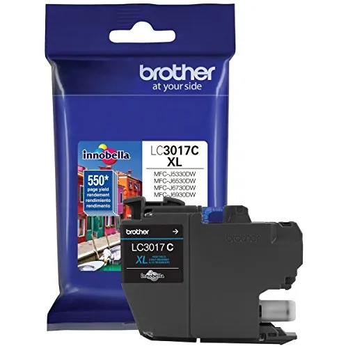 Brother Innobella LC3017C Ink Cartridge - Inkjet - High Yield - 550 Pages - Cyan