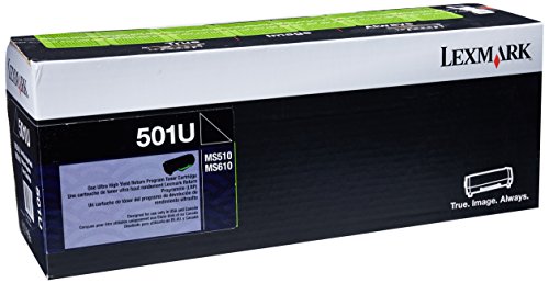 Lexmark Unison 501U Toner Cartridge - Laser - Ultra High Yield - 20000 Pages Black - Black - 1 Each