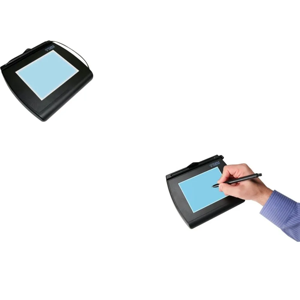 Signature Capture Tablet with Interactive 4x5 LCD - USB & Serial Connectivity
