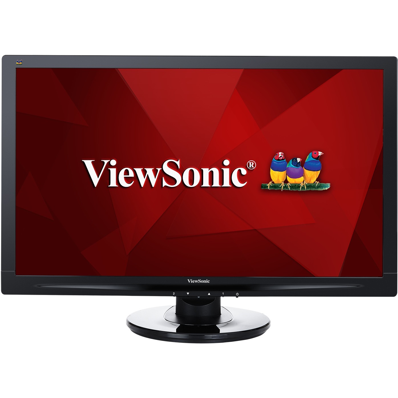 Viewsonic VA2446MH-LED 24 Full HD WLED LCD Monitor - 16:9 - Black - 24 Class - 1920 x 1080 - 16.7 Million Colors - 300 Nit - 5 ms - HDMI - VGA - Speaker