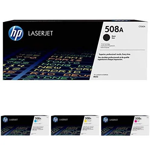 HP 508A (CF360A) Toner Cartridge - Single Pack - Laser - 6000 Pages - Black - 1 Each