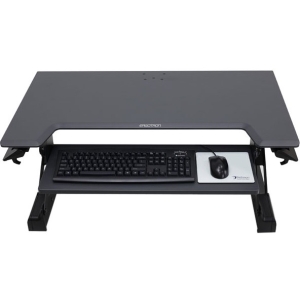 ERGOTRON WORKFIT-TL,SIT-STAND DESKTOP WORKSTATION ORIGINAL(BLACK).MODIFY AN EXISTING OFF