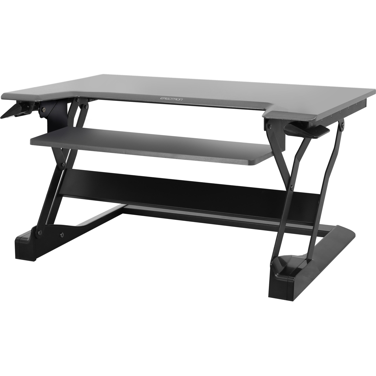 ERGOTRON WORKFIT-TL,SIT-STAND DESKTOP WORKSTATION ORIGINAL(BLACK).MODIFY AN EXISTING OFF