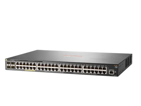 HPE 2930F 48G PoE+ 4SFP Switch - 48 Network, 4 Uplink - Manageable - Twisted Pair, Optical Fiber - Modular - 3 Layer Supported - 1U High - Desktop, Rack-mountable