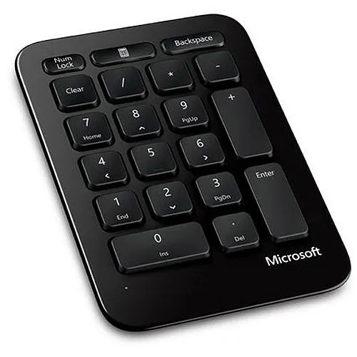 Microsoft Sculpy Ergonomic Keyboard - Cable Connectivity - USB Interface - Black