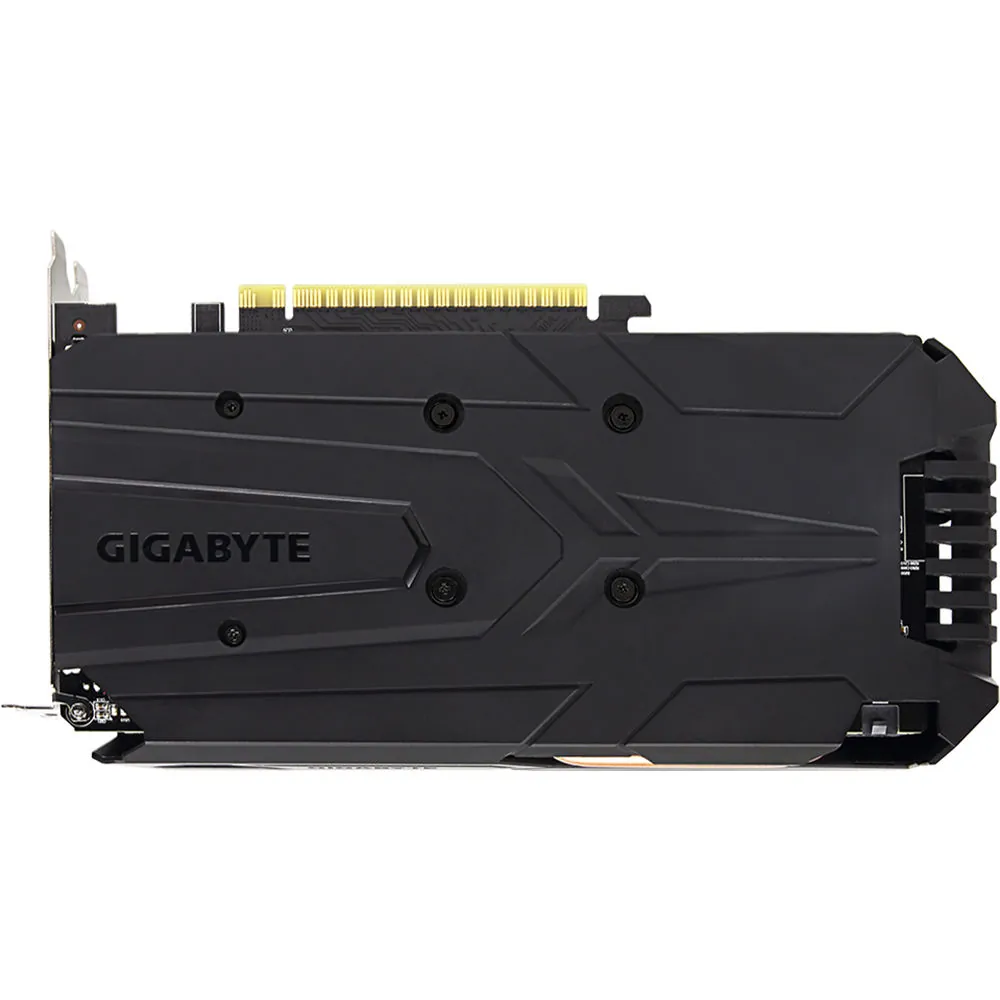 Gigabyte Video Card GV-N1050WF2OC-2GD GTX 1050 2GB GDDR5 WindForce DL-DVI-I-3xHDMI-DisplayPort Retail