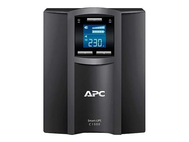 APC by Schneider Electric Smart-UPS C 1500VA LCD 230V - Tower - 3 Hour Recharge - 8 Minute Stand-by - 230 V AC Output