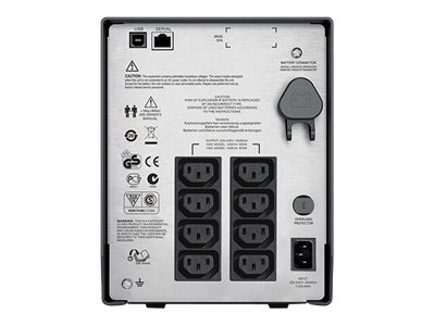 APC by Schneider Electric Smart-UPS C 1500VA LCD 230V - Tower - 3 Hour Recharge - 8 Minute Stand-by - 230 V AC Output
