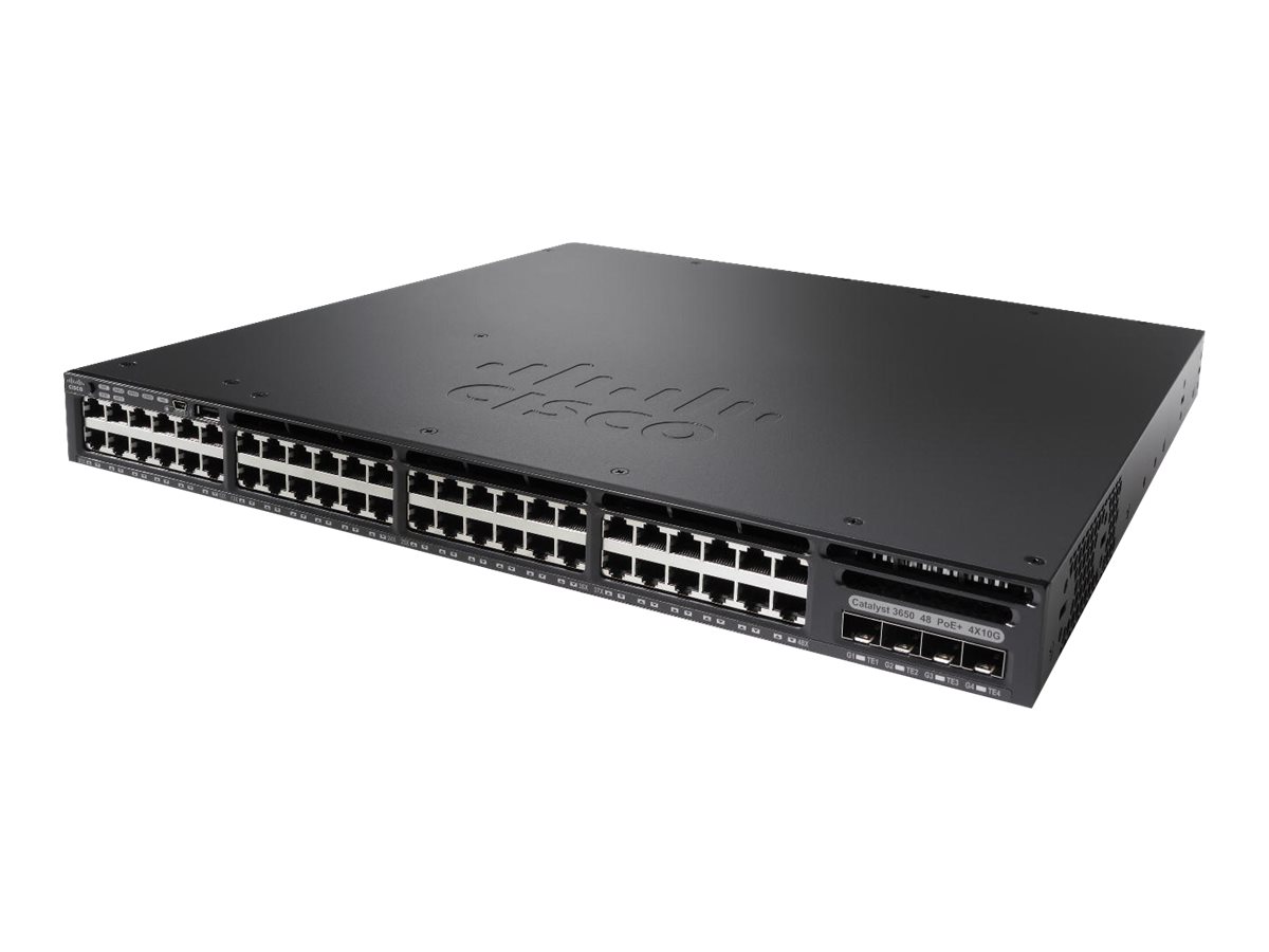 Cisco Catalyst 3650 48 Port PoE 2x10G Up