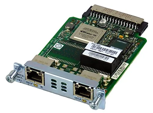 2-PORT 3RD GEN MULTIFLEX TRUNK VOICE/WAN INT. CARD - T1/E1