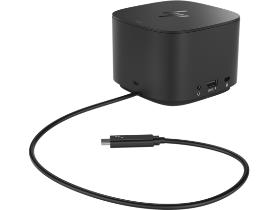 HP Docking Station - for Notebook - 120 W - USB Type C - 5 x USB Ports - 3 x USB 3.0 - Network (RJ-45) - VGA - DisplayPort - Thunderbolt - Wired