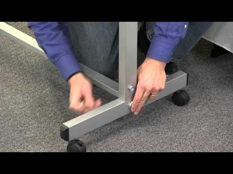 Luxor Reversible Magnetic Whiteboard/ Whiteboard