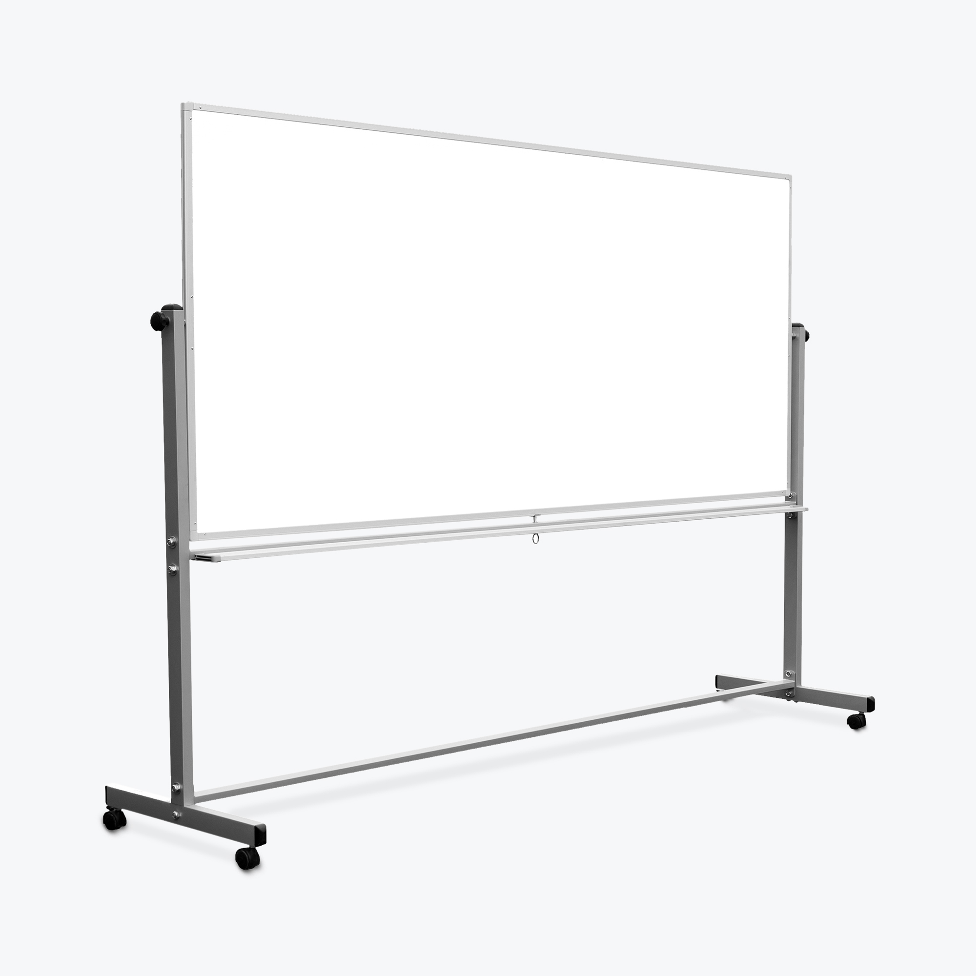 Luxor Reversible Magnetic Mobile 96x40 Whiteboard/ Whiteboard