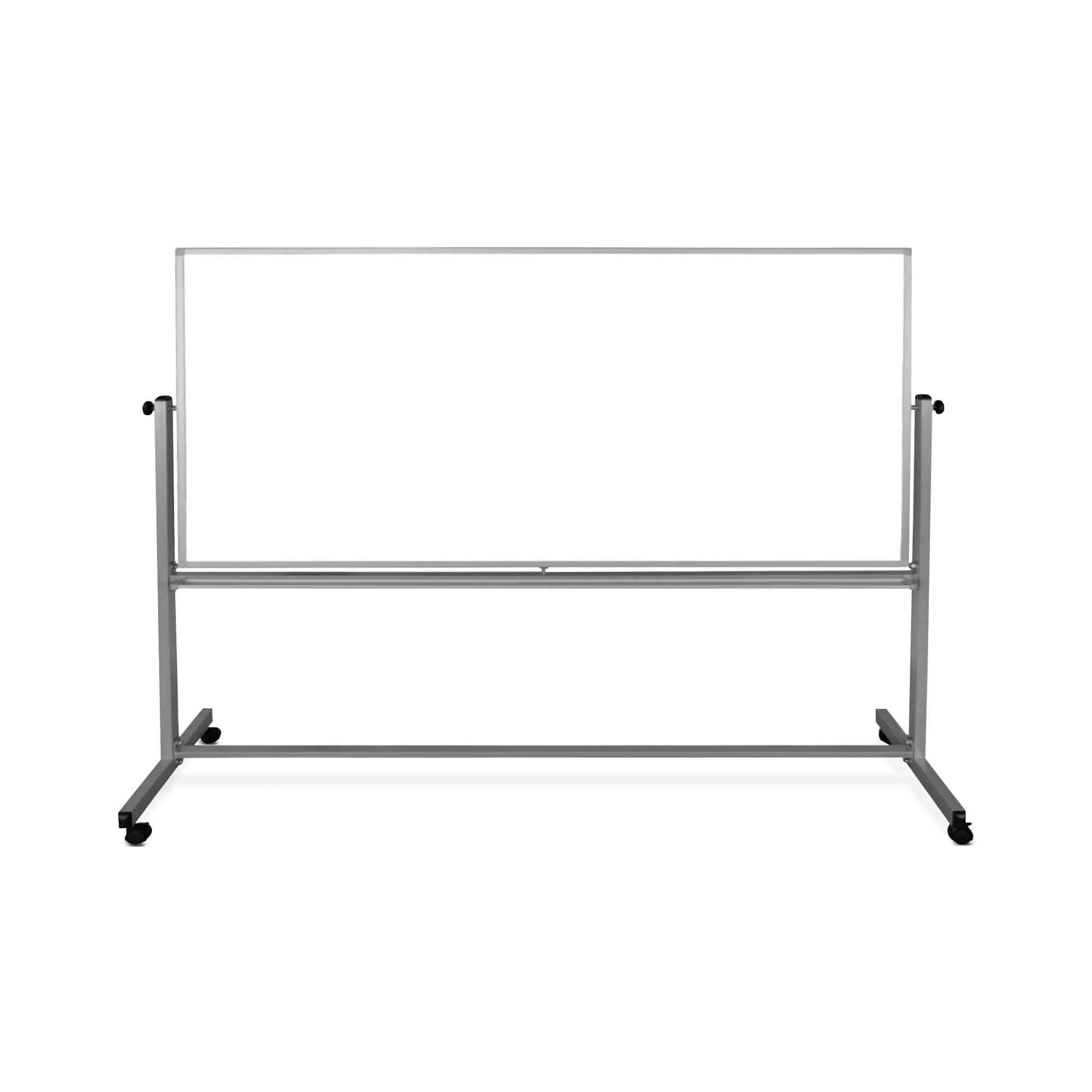 Luxor Reversible Magnetic Mobile 96x40 Whiteboard/ Whiteboard