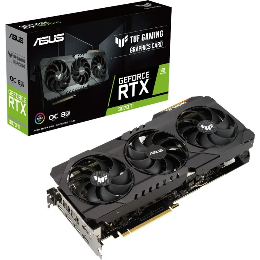 8GB Asus TUF Gaming GeForce RTX 3070 TI OC Edition PCI-E TUF-RTX3070TI-O8G-GAMING