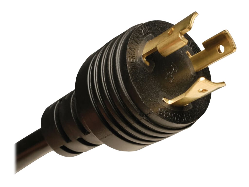 TRIPP LITE, 3.2-3.8KW SINGLE-PHASE METERED PDU, 200-240V (8 C13 & 2 C19), C20 / L6-20P ADAPTER, 12FT CORD, 1U RACK-MOUNT, TAA