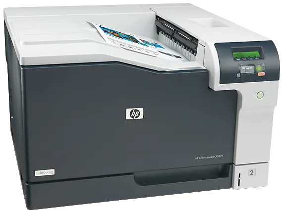 HP LaserJet CP5225dn Color Laser Printer 20 ppm Mono 20 ppm Color 540 MHz 192 MB 8.5