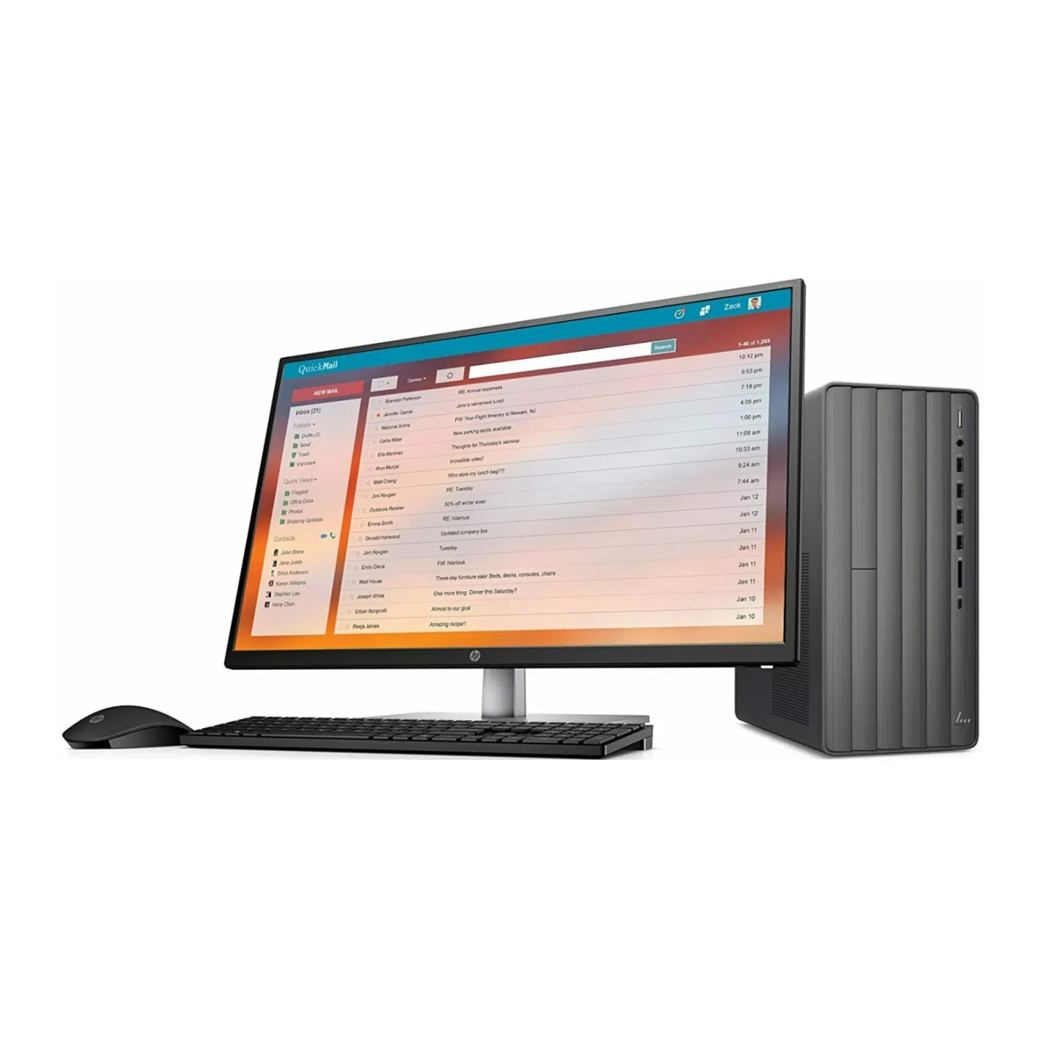 HP MANUFACTURER RECERTIFIED ENVY TE01-1050 INTEL I7-10700 CPU 16GB ONBOARD MEMOR