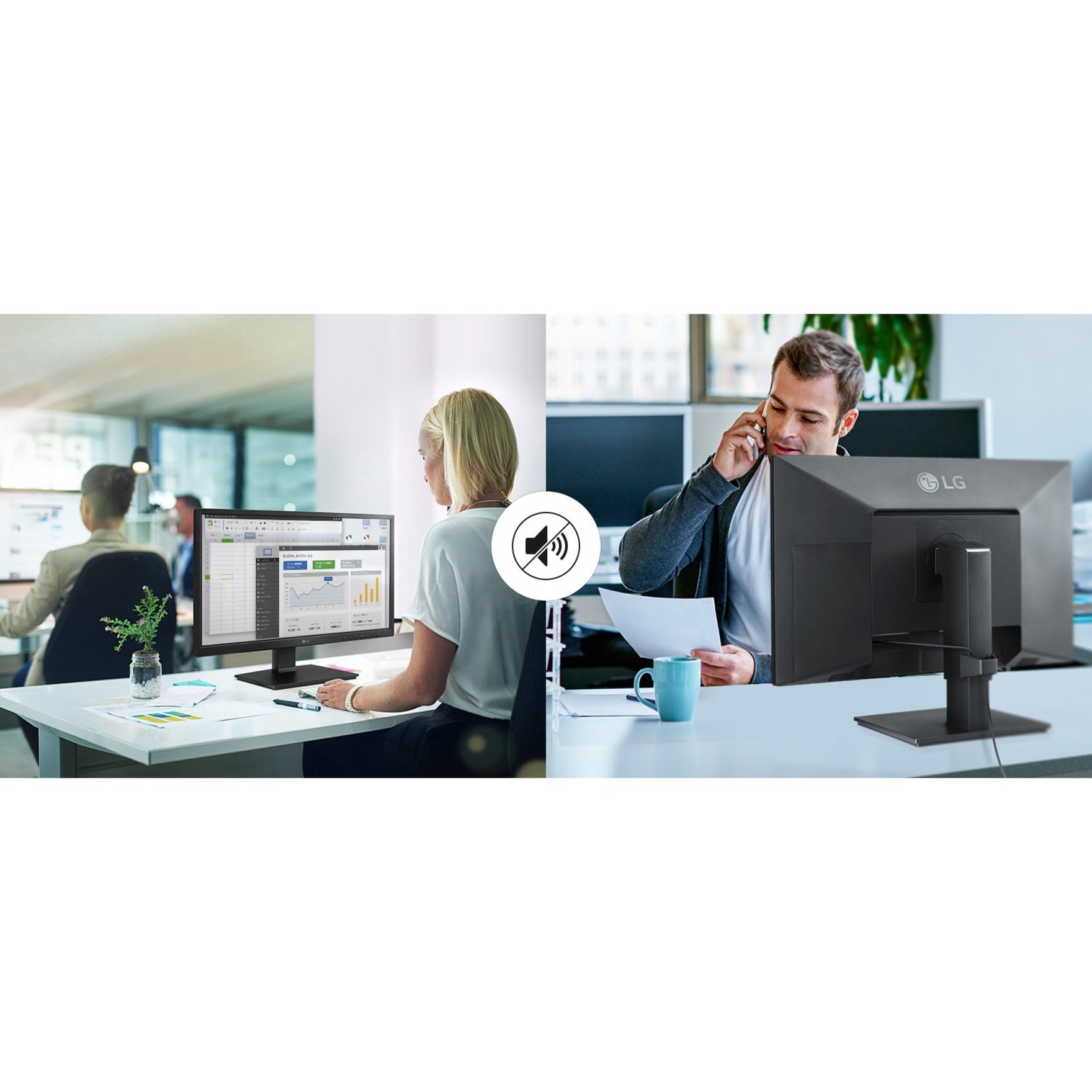 LG Thin Client 24CK550W-3A 24.0 inch AMD Pairie Falcon GX-212JJ/ 4GB DDR4/ 32GB SSD/ Windows 10 IoT Enterprise All-in-One PC (Black)