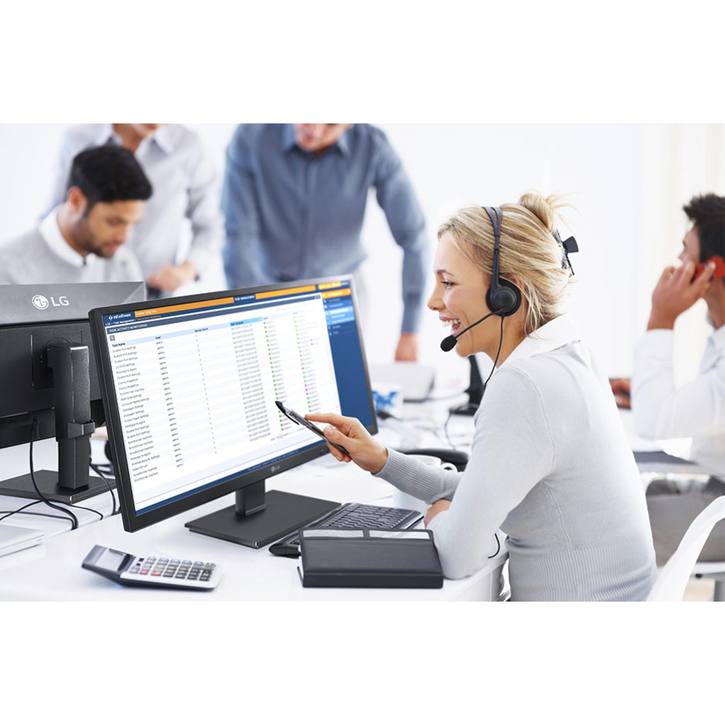 LG Thin Client 24CK550W-3A 24.0 inch AMD Pairie Falcon GX-212JJ/ 4GB DDR4/ 32GB SSD/ Windows 10 IoT Enterprise All-in-One PC (Black)