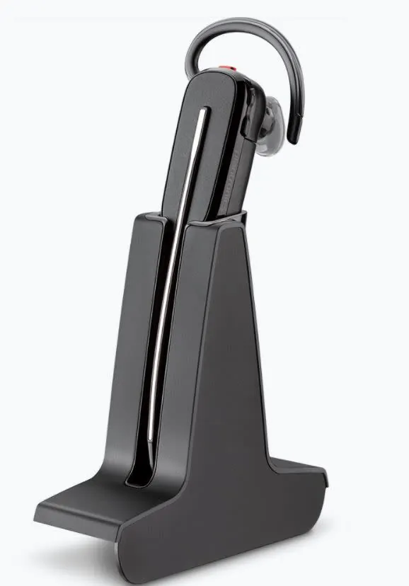 Plantronics Savi 8240-UCM Wireless Headset System - Mono - Wireless - Bluetooth - Monaural - Noise Canceling - Black