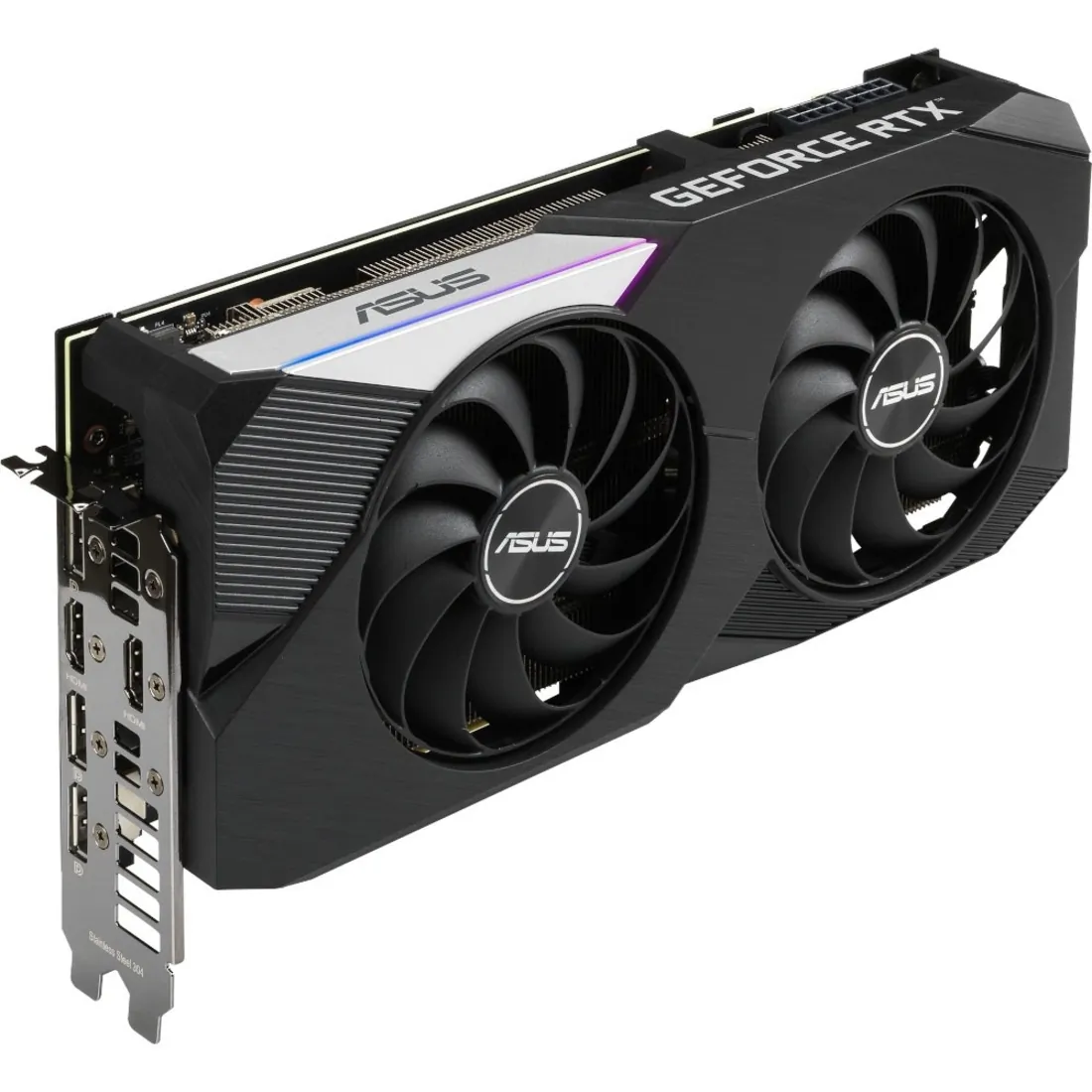 8GB Asus Dual GeForce RTX 3070 V2 OC Edition GDDR6 PCI-E LHR DUAL-RTX3070-O8G-V2