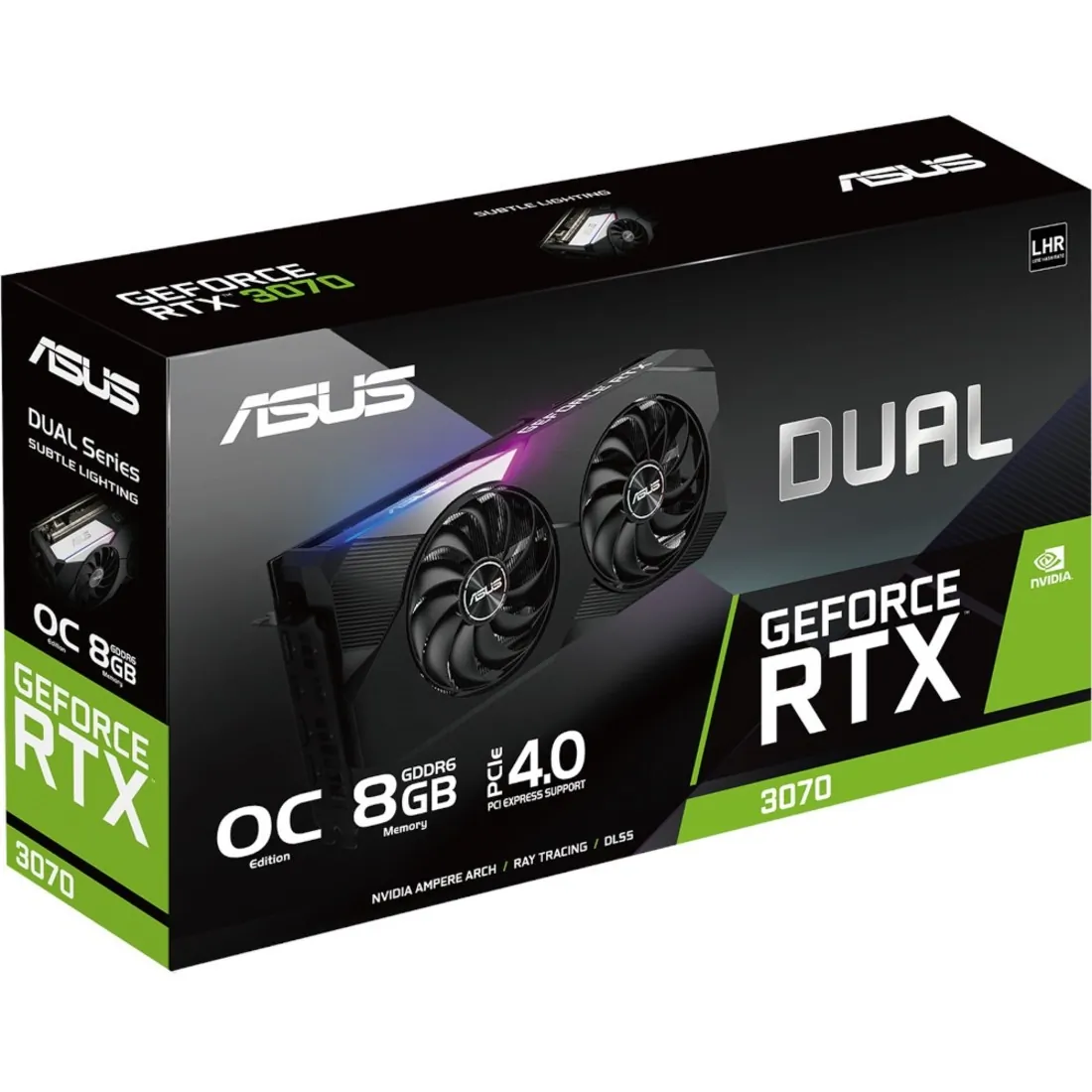 8GB Asus Dual GeForce RTX 3070 V2 OC Edition GDDR6 PCI-E LHR DUAL-RTX3070-O8G-V2