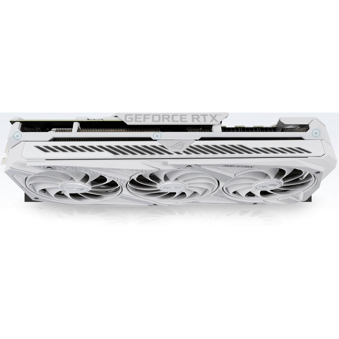 10GB Asus GeForce RTX 3080 V2 White PCI Express 4.0 x16 ROG-STRIX-RTX3080-O10G-WHITE-V2