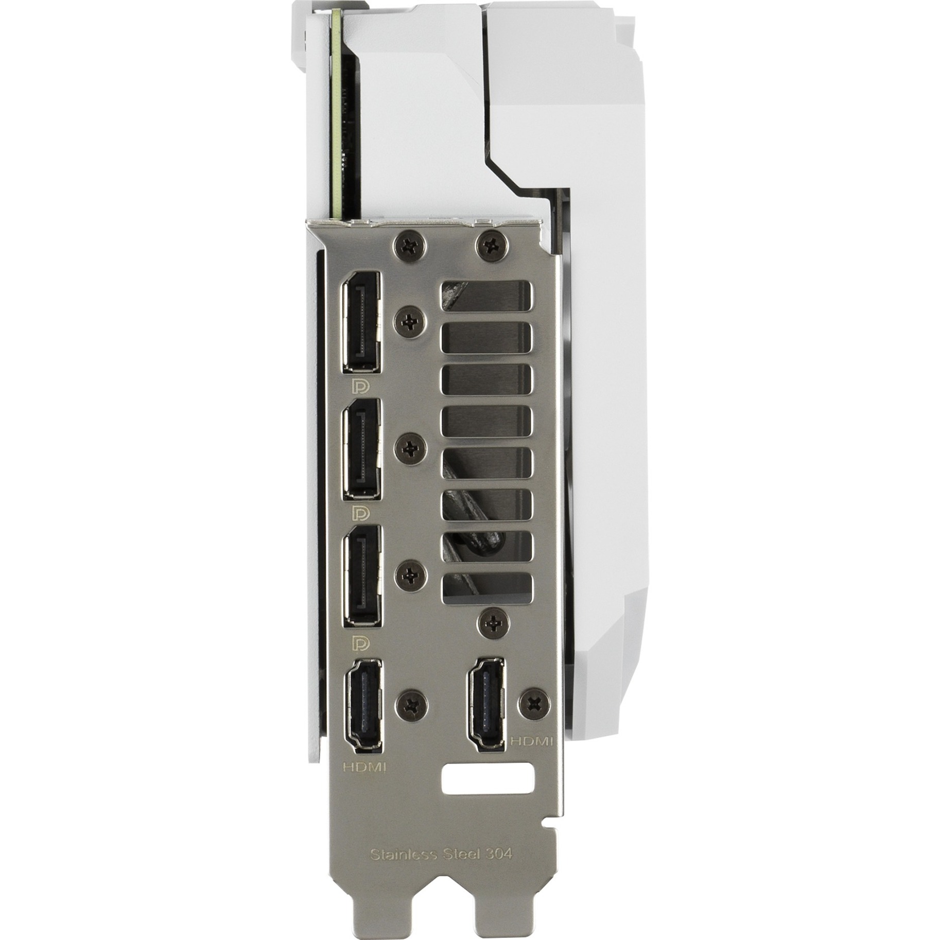 10GB Asus GeForce RTX 3080 V2 White PCI Express 4.0 x16 ROG-STRIX-RTX3080-O10G-WHITE-V2