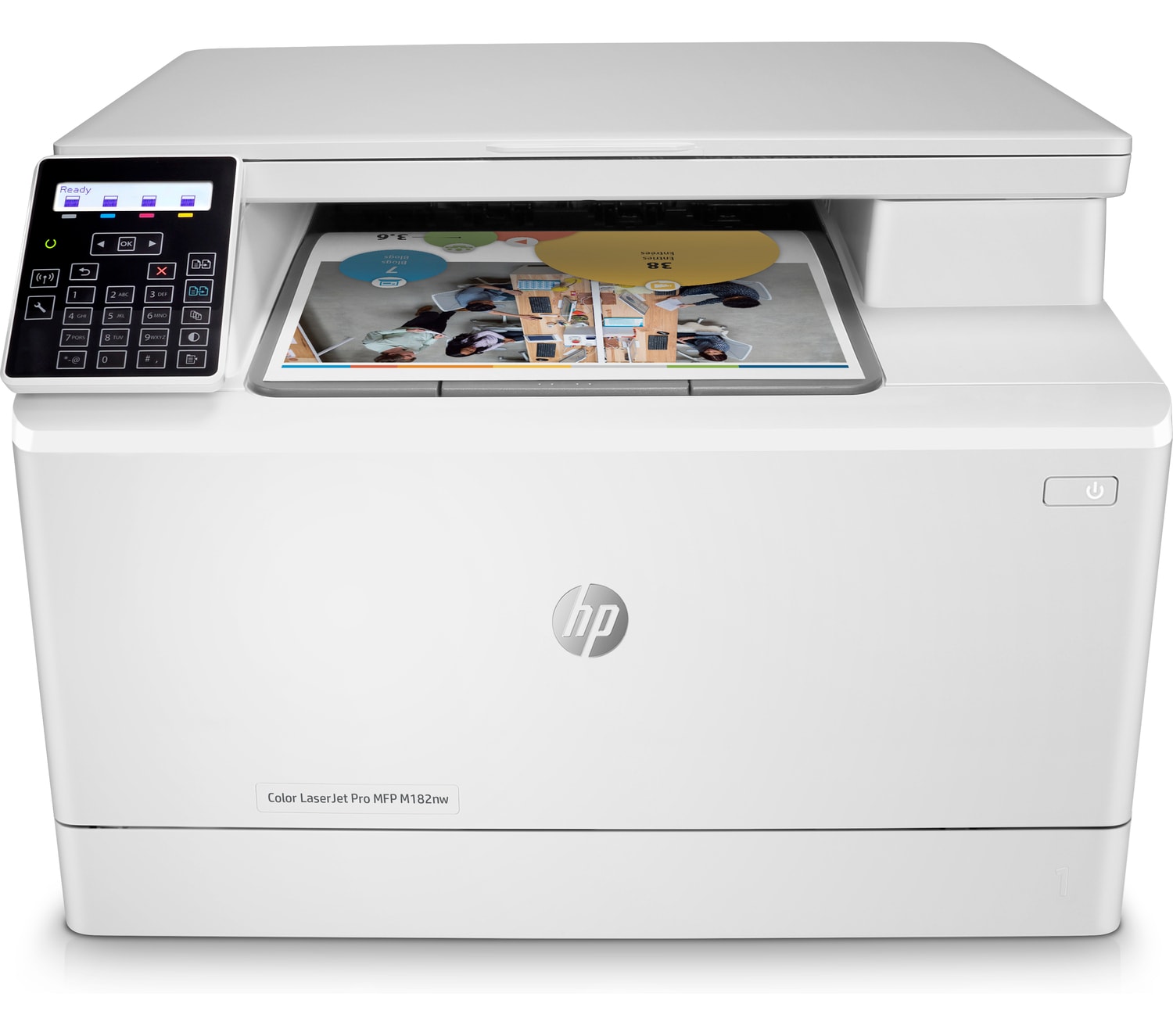 HP LaserJet Pro MFP M182nw Laser Wireless Ethernet USB Printer 7KW55A#BGJ