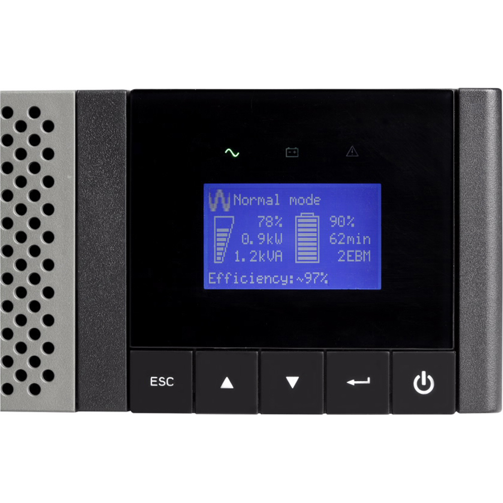 EATON 5PX UPS, 3000 VA, 2700 W, L5-30P INPUT, OUTPUTS: (6) 5-20R; (1) L5-30R, 12