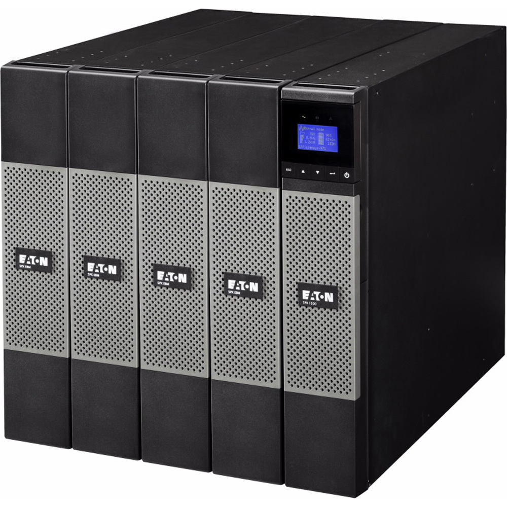 EATON 5PX UPS, 3000 VA, 2700 W, L5-30P INPUT, OUTPUTS: (6) 5-20R; (1) L5-30R, 12