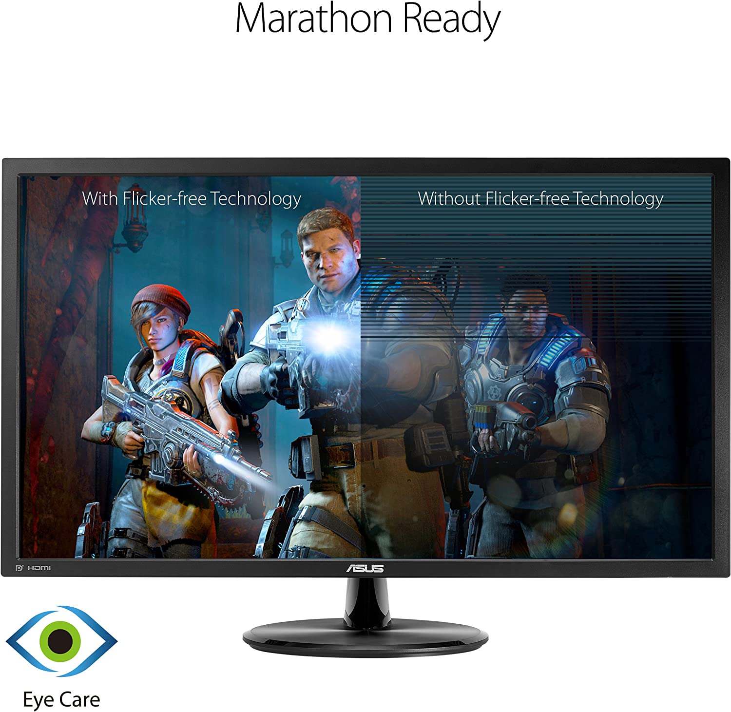 Asus Monitor VP28UQG/CA 28 4K UHD 3840x2160 1ms DisplayPort/HDMI Sync/FreeSync Eye Care Retail