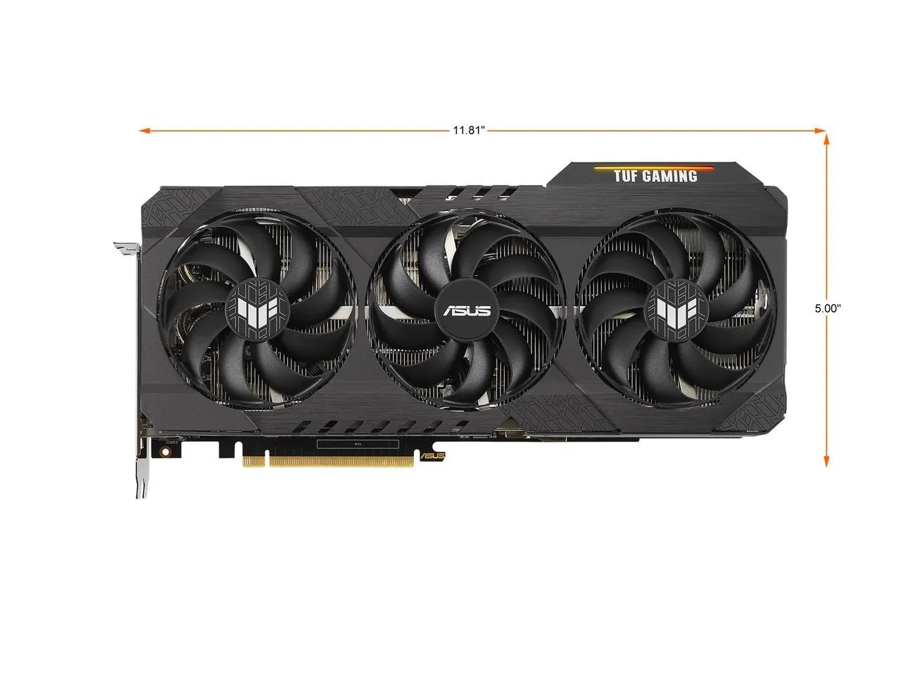 ASUS Video Card TUF-RTX3080TI-O12G-GAMING GeForce RTX 3080 TI 12GB Retail