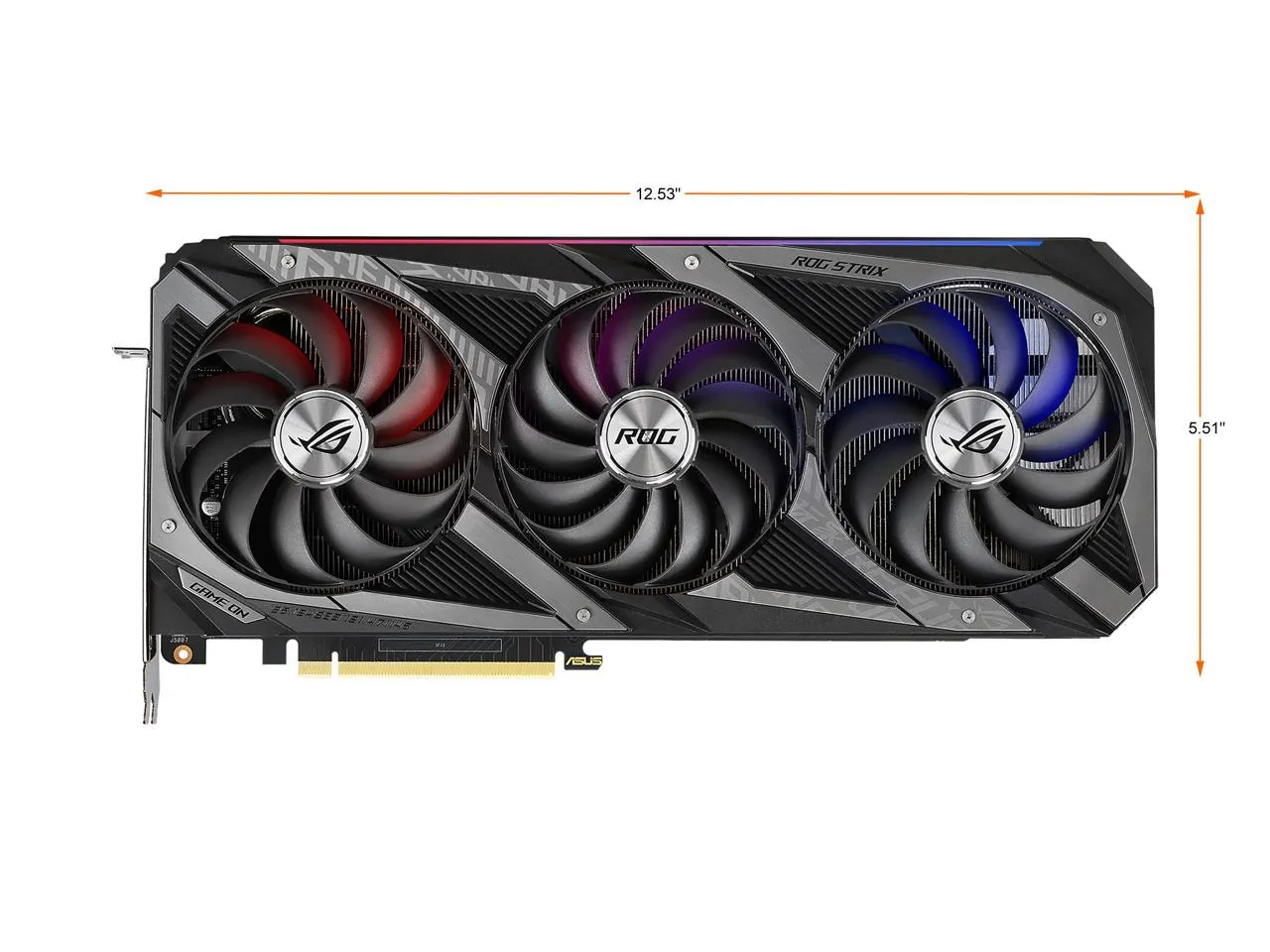 8GB Asus Rog STRIX GeForce RTX 3070 TI OC Edition PCI-E ROG-STRIX-RTX3070TI-O8G-GAMING Gaming Graphics Card