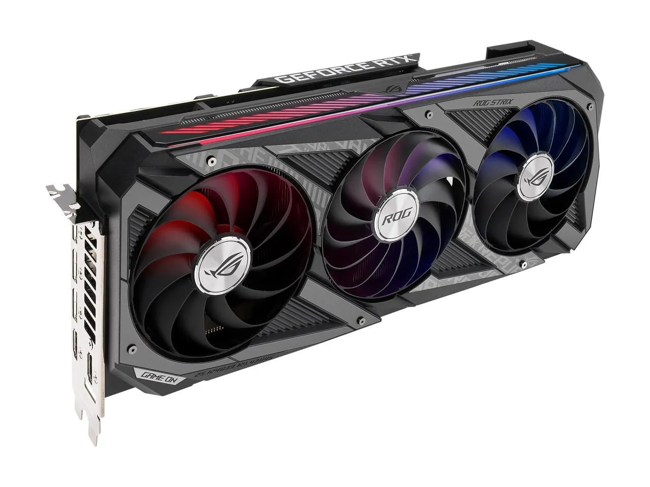 8GB Asus Rog STRIX GeForce RTX 3070 TI OC Edition PCI-E ROG-STRIX-RTX3070TI-O8G-GAMING Gaming Graphics Card