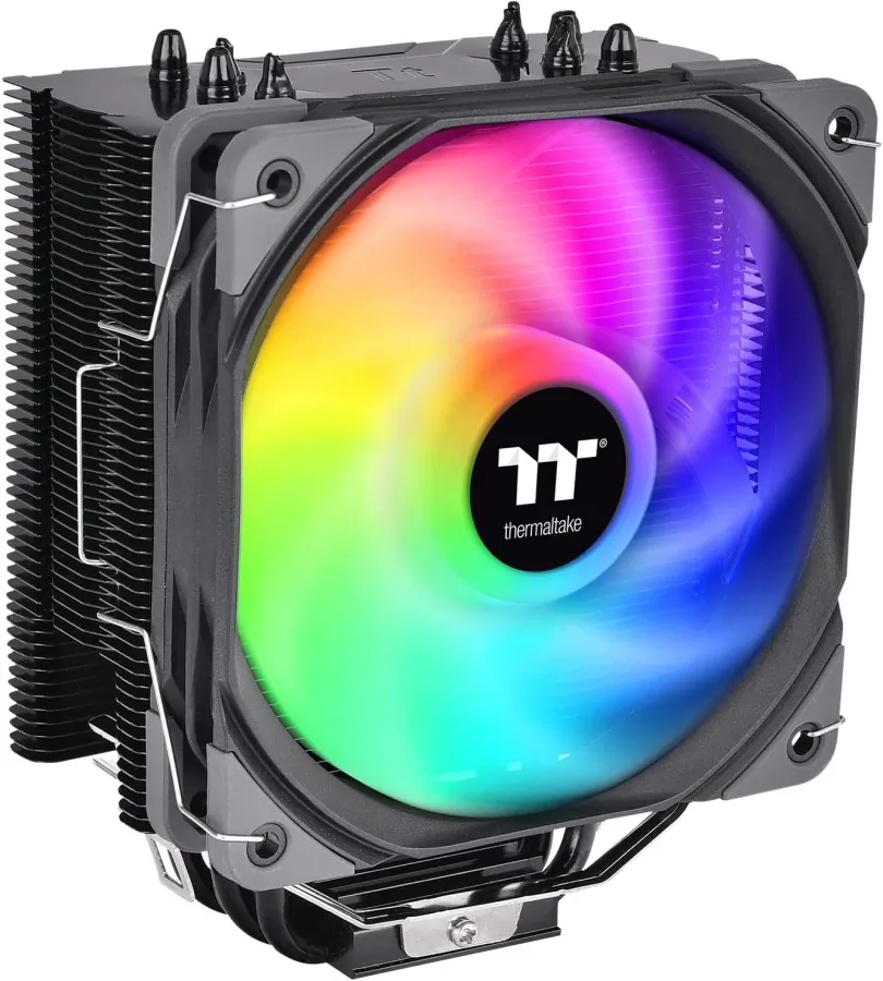 Thermaltake CL-P105-AL12SW-A UX200 SE ARGB Lighting CPU Cooler for Intel LGA 1700/1200/1156/1155/1151/1150 & AMD AM4/FM2/FM1/AM3+/AM3/AM2+/AM2