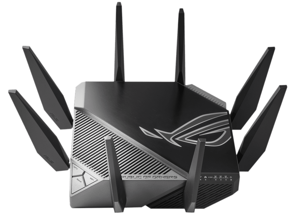 ASUS Router GT-AXE11000 ROG Rapture Tri-band WiFi 6E (802.11ax) gaming router