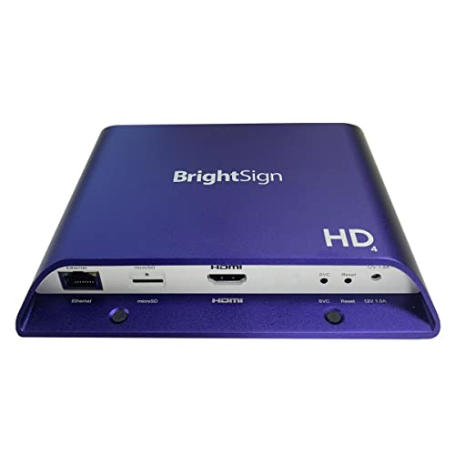 BRIGHTSIGN, H.265, FULL-HD, MAINSTREAM HTML5 PLAYER WITH STANDARD I/O PACKAGE, REPLACED HD223
