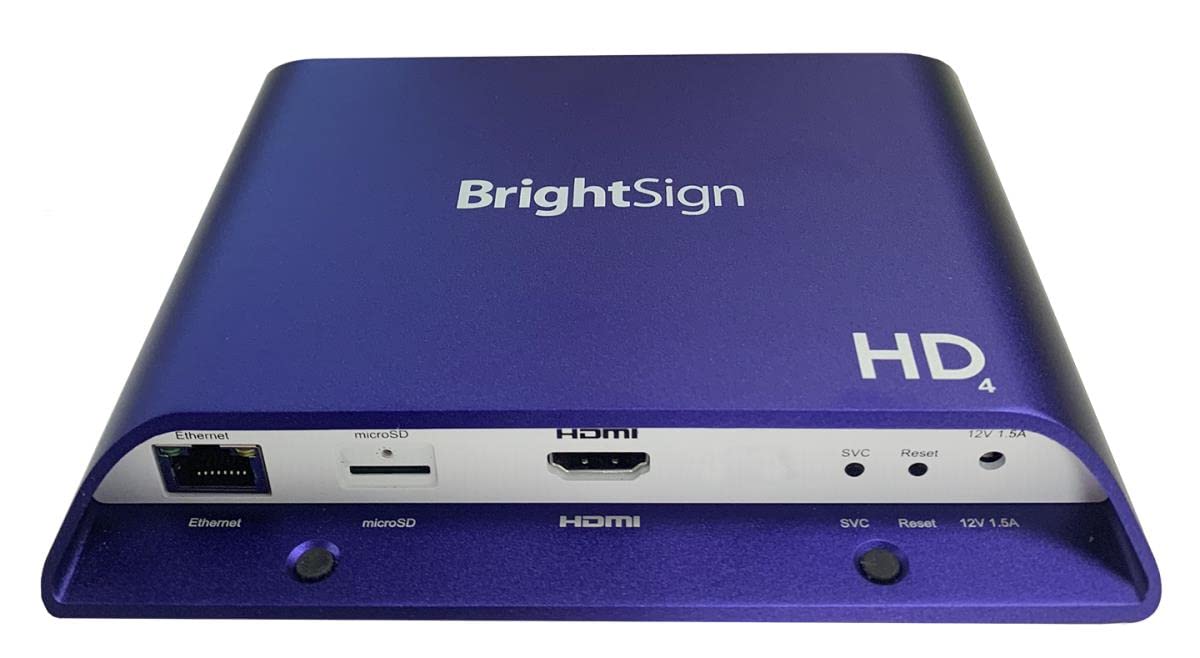 BRIGHTSIGN, H.265, FULL-HD, MAINSTREAM HTML5 PLAYER WITH STANDARD I/O PACKAGE, REPLACED HD223