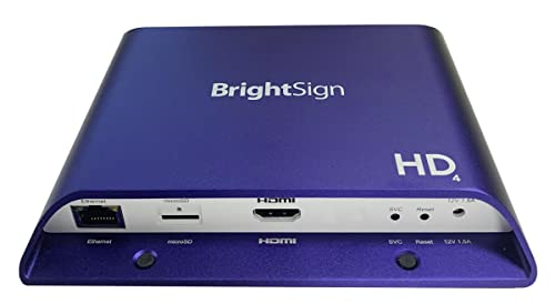 BRIGHTSIGN, H.265, FULL-HD, MAINSTREAM HTML5 PLAYER WITH STANDARD I/O PACKAGE, REPLACED HD223
